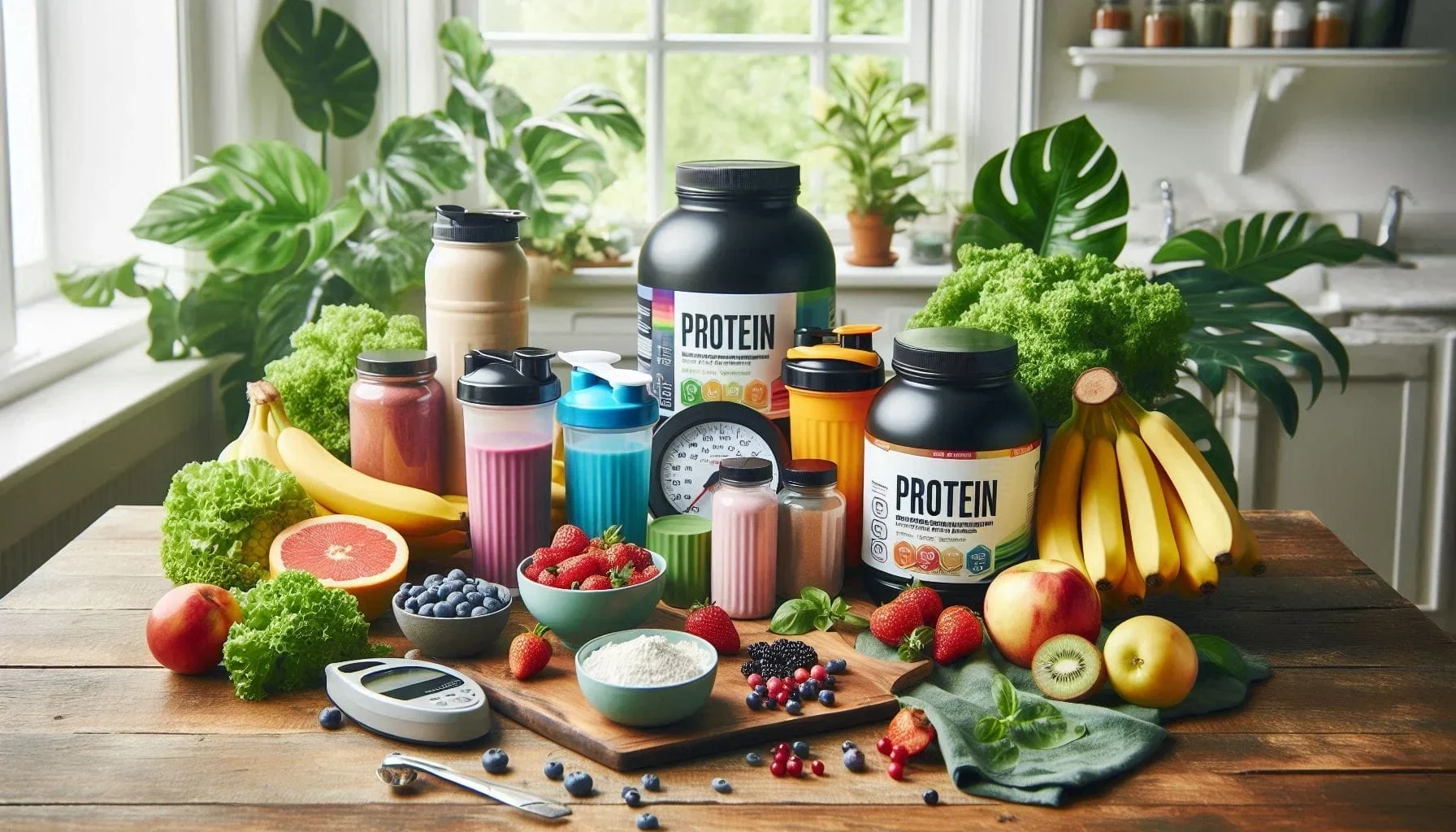Protein supplements for weight management