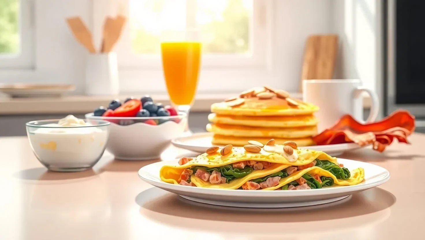 High-protein breakfast options