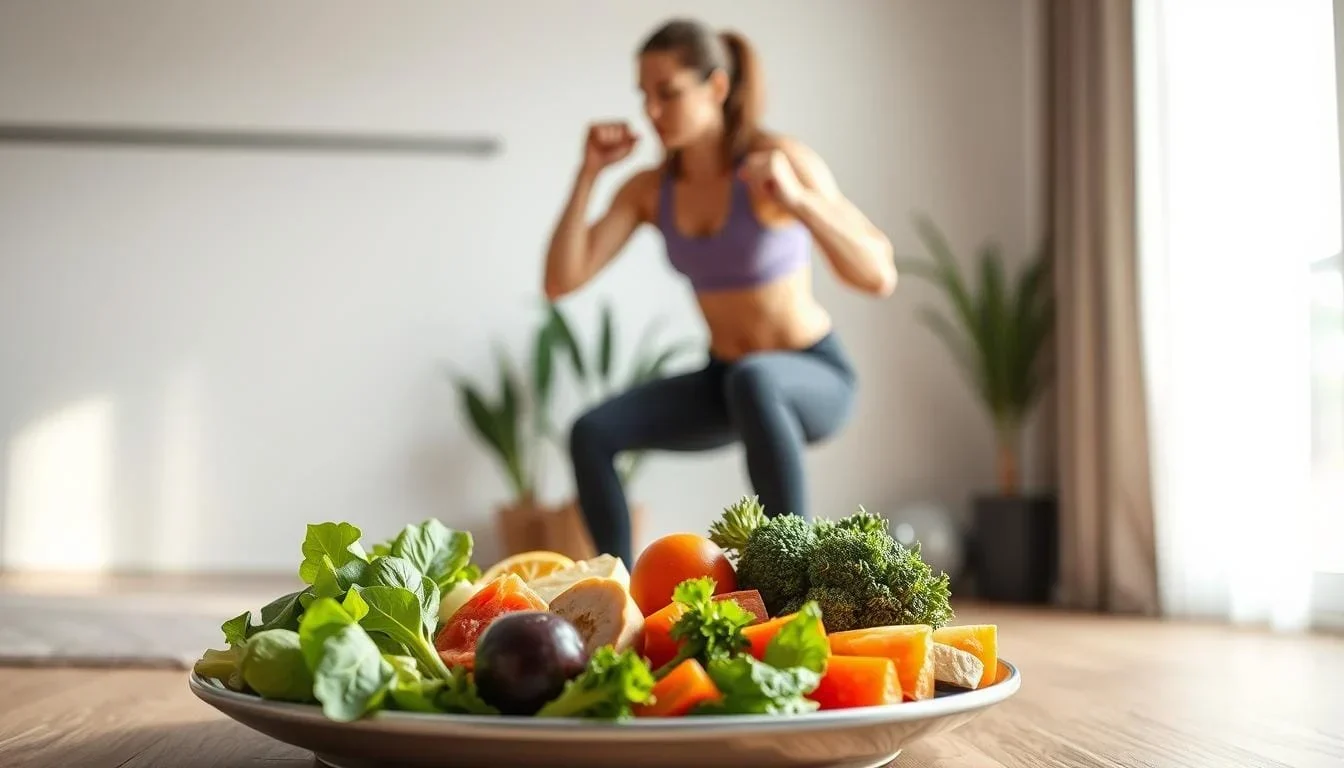 Combining exercise with proper nutrition for weight loss
