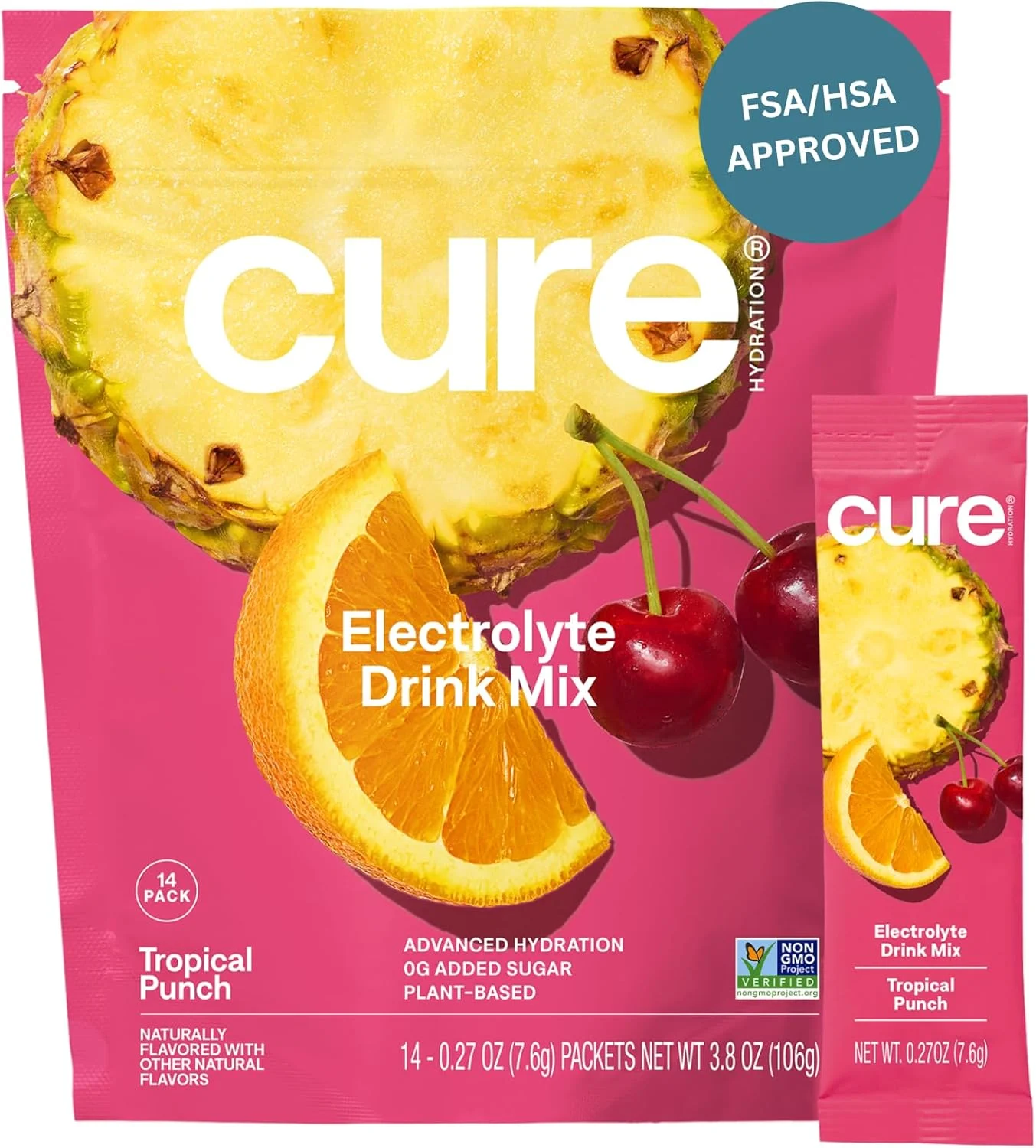 Cure Hydration Tropical Punch