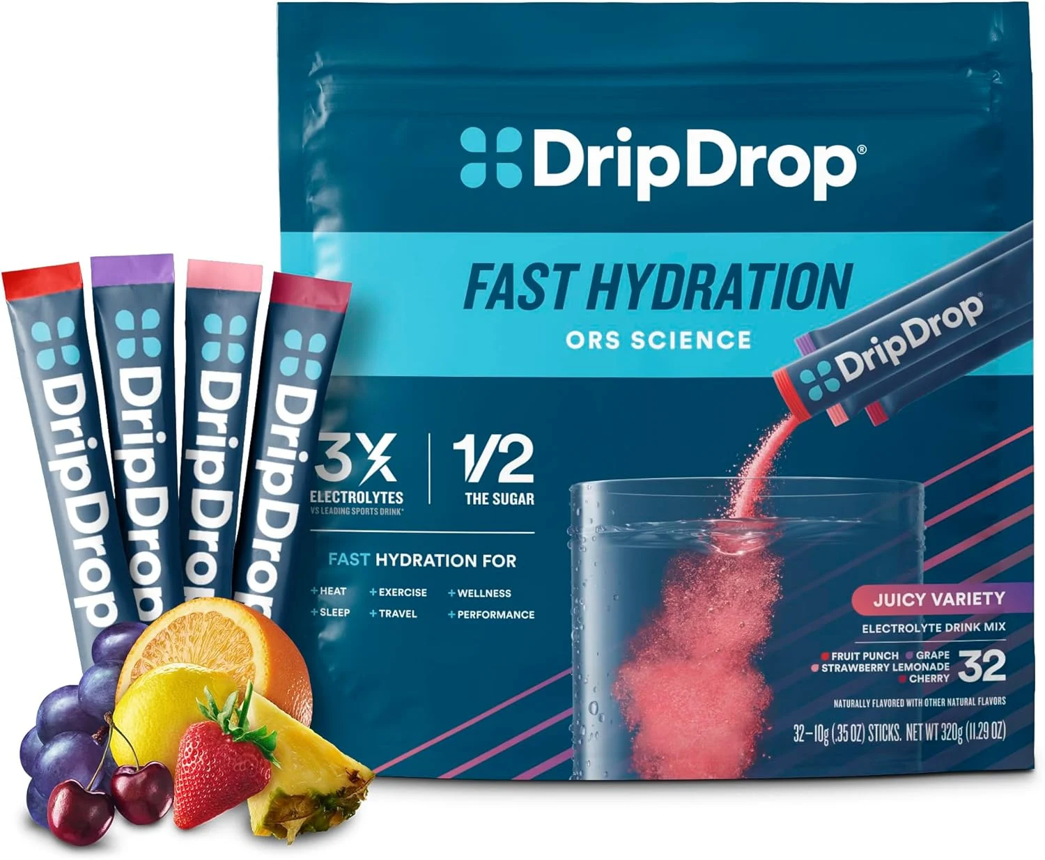 DripDrop Hydration Packets